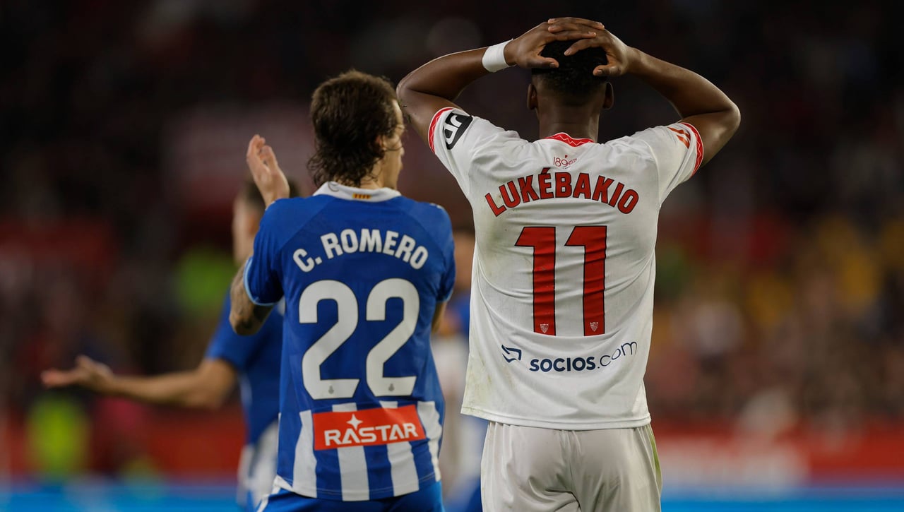 Sevilla 1-1 Espanyol: Joan García cimenta un frontón casi indestructible