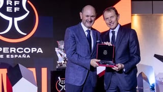 Florentino Pérez y Rafael Louzán, ausentes en Butarque