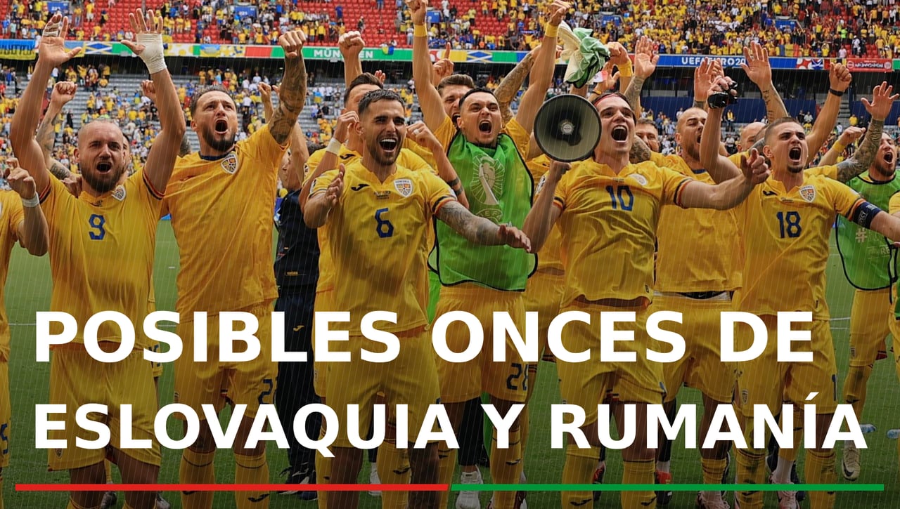 Eslovaquia - Rumanía: Alineación posible de Calzona e Iordănescu de la jornada 3 de la Eurocopa 2024