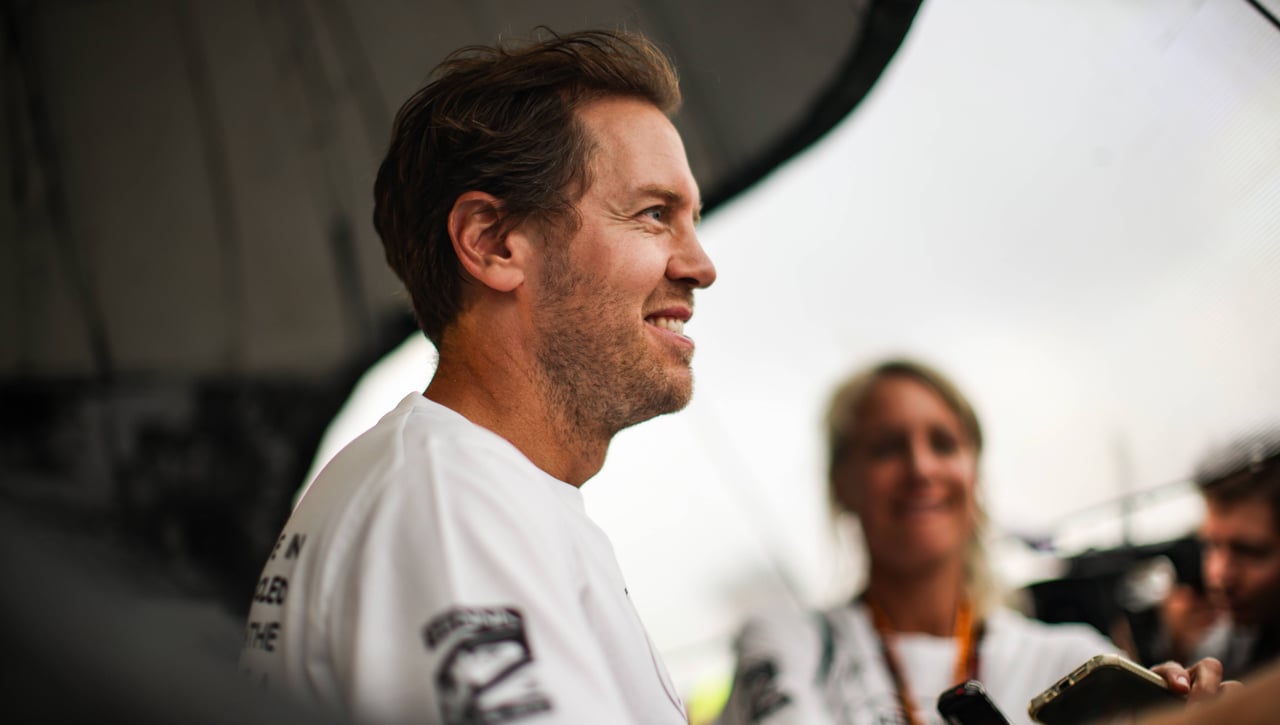 Sebastian Vettel sale de su retiro