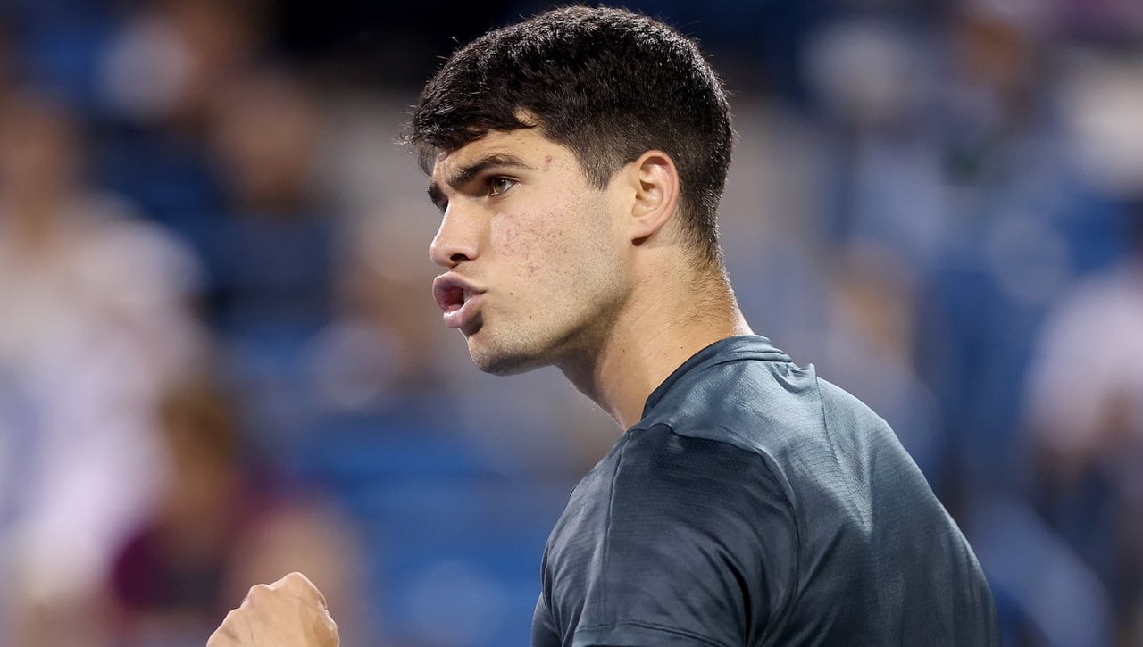Carlos Alcaraz, de menos a más en Cincinnati