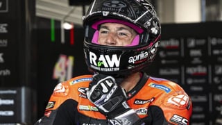 Aleix Espargaró se lesiona en su caída y manda un aviso a Aprilia