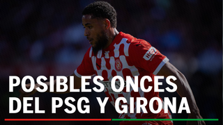 Alineaciones PSG - Girona: Alineación posible de PSG y Girona en el partido de hoy de la UEFA Champions League