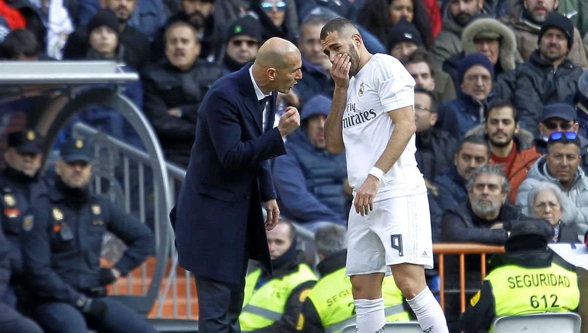 Zidane tiene una nueva oportunidad junto a Benzema