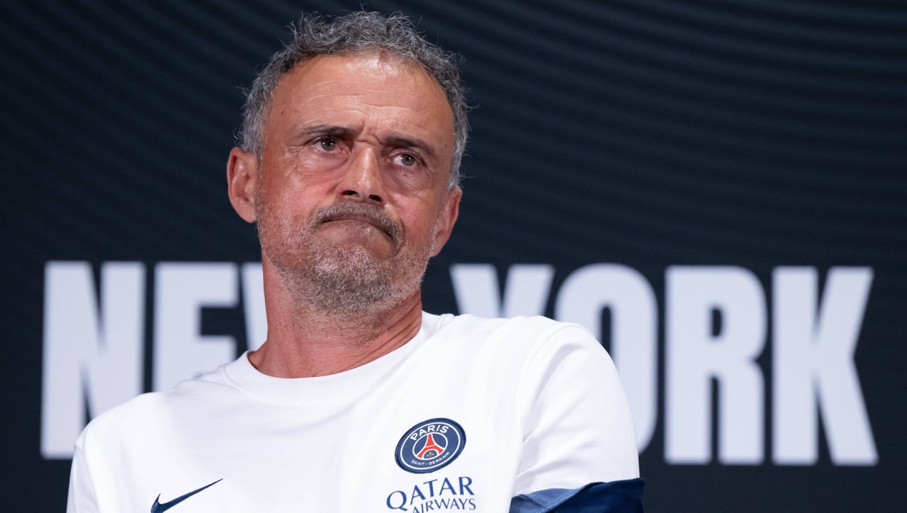 Luis Enrique esquiva a Mbappé 