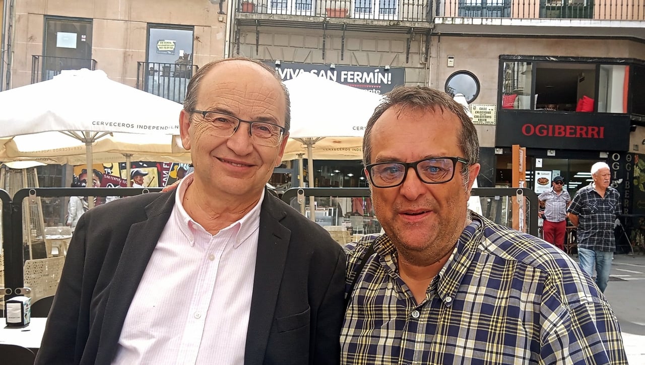 ¿Qué hace Pepe Castro en Pamplona?