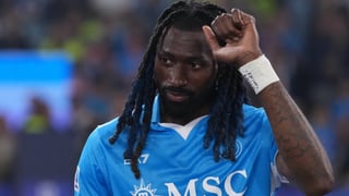 Otro drama para el Nápoles de Conte: Zambo Anguissa, fuera hasta 2026