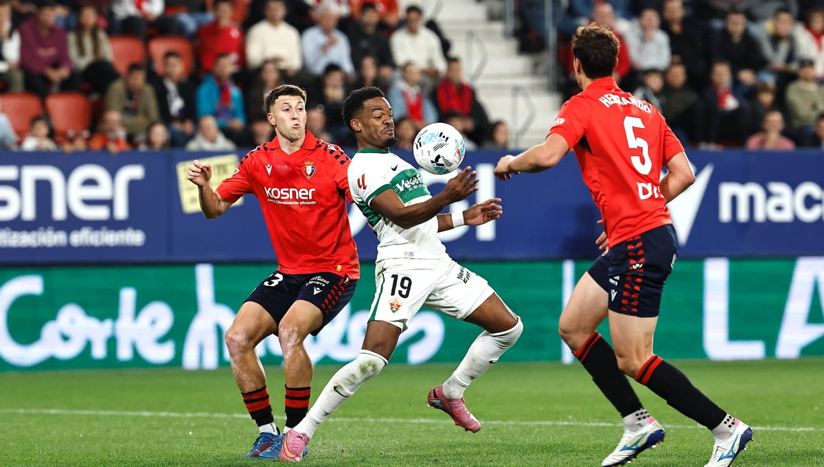 Elche - Osasuna: horario, canal y dónde ver hoy en TV la jornada 24 de LaLiga
