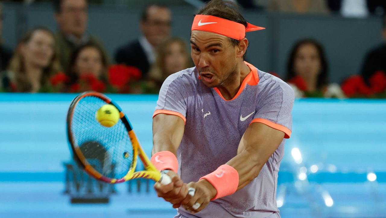 Nadal – Bergs: resumen y resultado del partido de la primera ronda de Rafa Nadal en el Masters 1000 de Roma