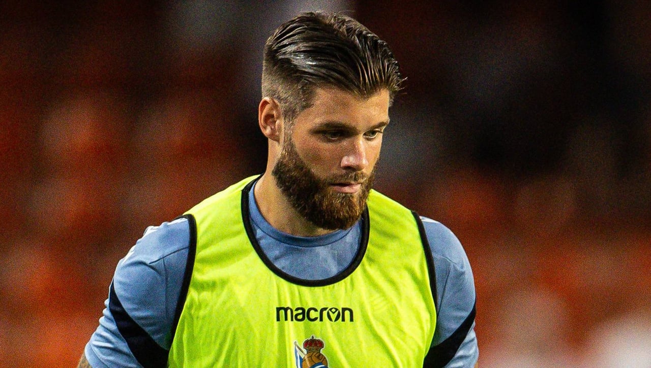 Duje Ćaleta-Car, baja de última hora para el duelo copero de la Real Sociedad