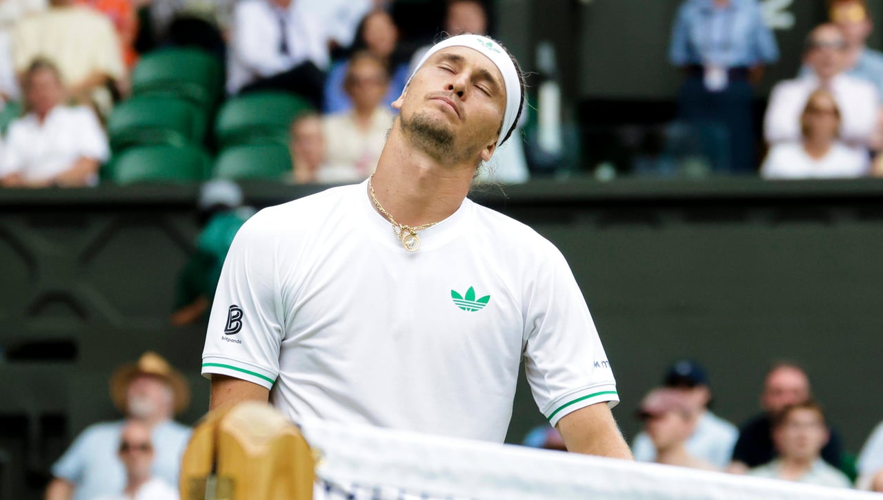 Batacazo de Zverev en Wimbledon
