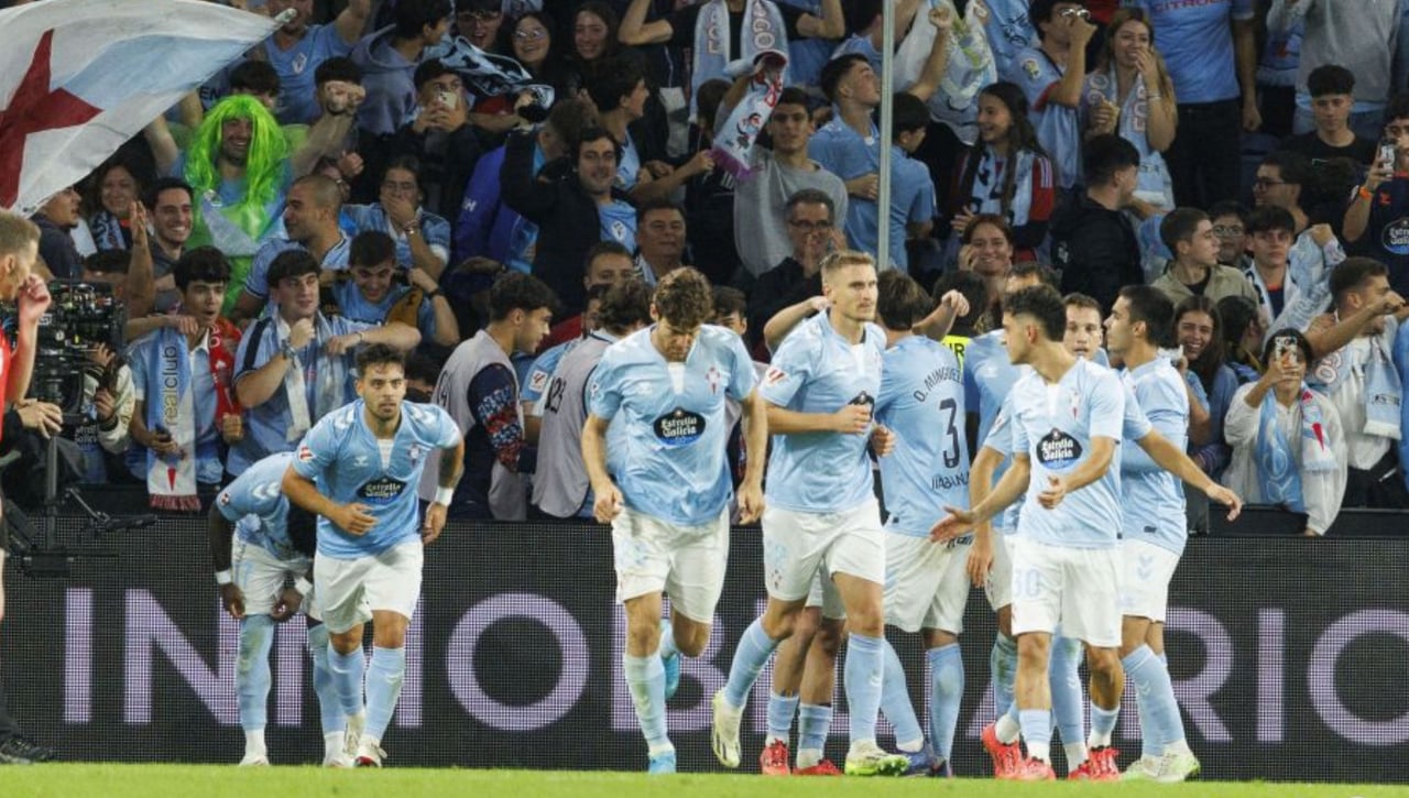 La afición del Celta de Vigo, avergonzada