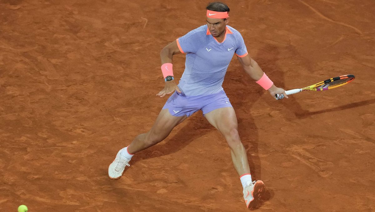 Nadal - Cachín: horario, canal y dónde ver hoy en TV el partido de Rafa Nadal en el Mutua Madrid Open 2024