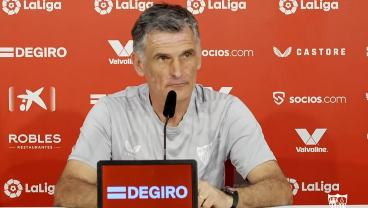 Mendilibar lee el parte médico de los seis lesionados del Sevilla para recibir al Girona