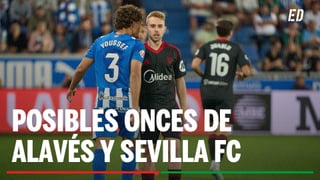 Alineaciones Alavés - Sevilla: Alineación posible de Coudet y Almeyda en el partido de hoy de dieciseisavos de final de la Copa del Rey
