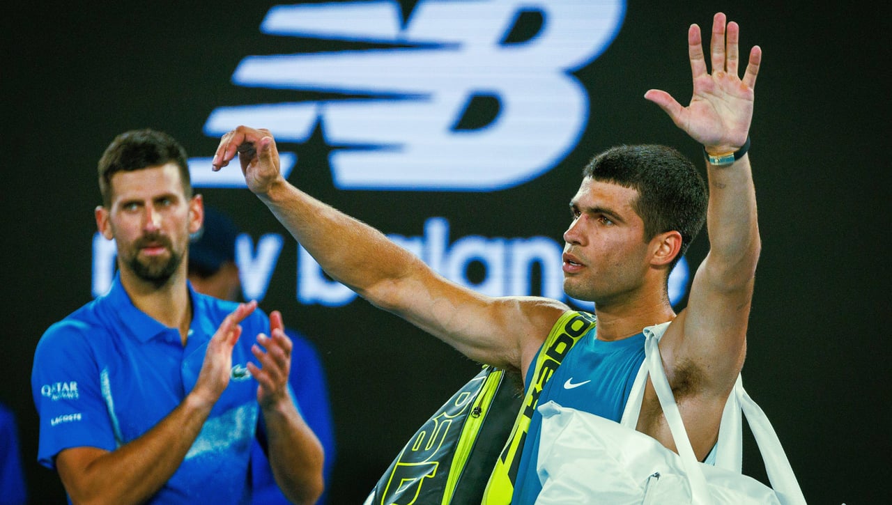 Carlos Alcaraz denuncia las mentiras de Novak Djokovic