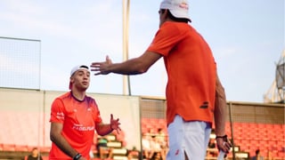 Juan Lebrón y Leo Augsburger ilusionan en su debut y primera gran sorpresa en el Major de México