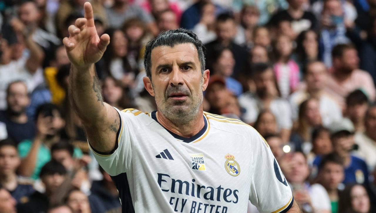 “Nunca me imaginé a Figo en el Real Madrid”