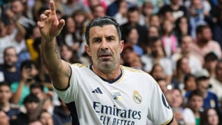 “Nunca me imaginé a Figo en el Real Madrid”
