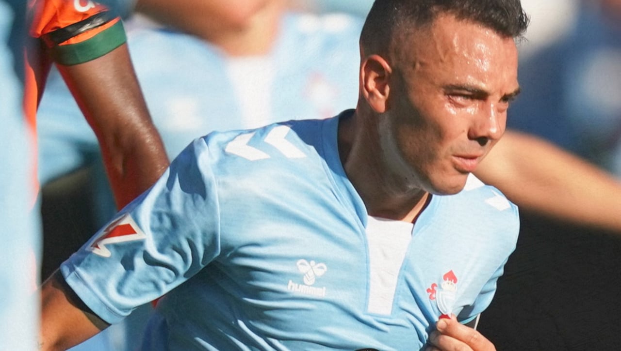 Iago Aspas "disfruta" con Giráldez y manda un recado a Rafa Benítez