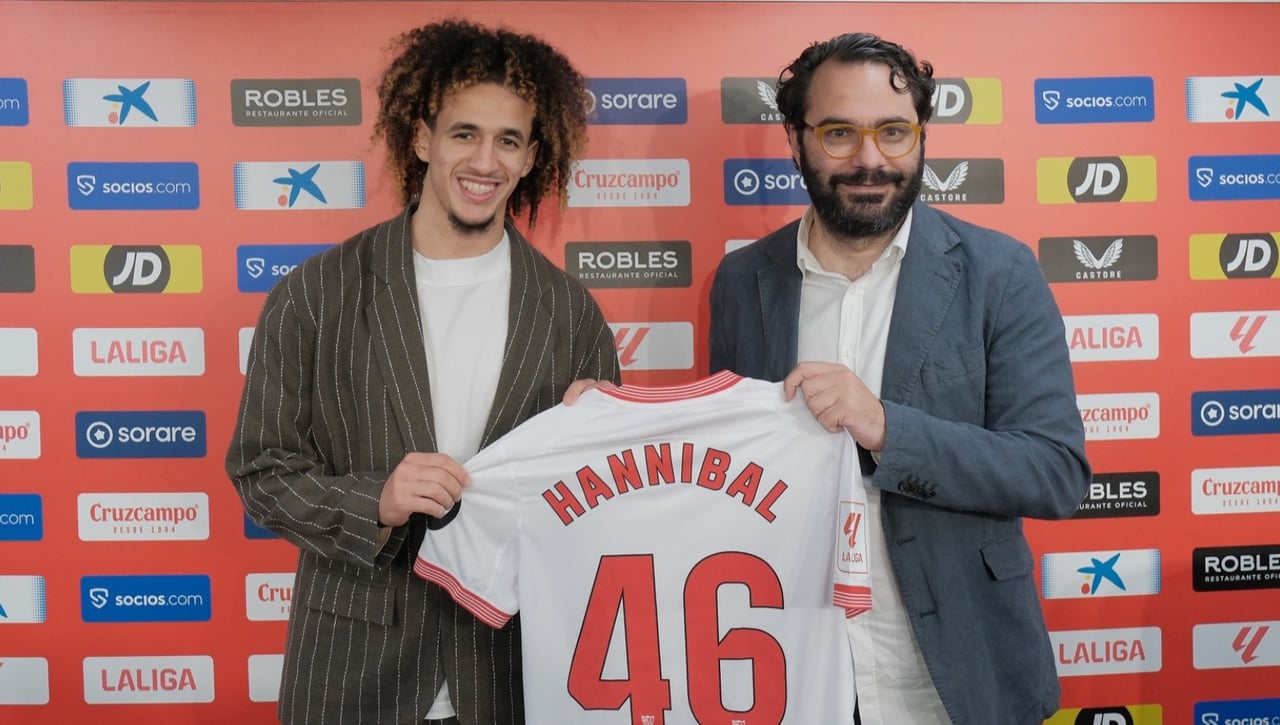 Hannibal Mejbri explica por qué eligió al Sevilla