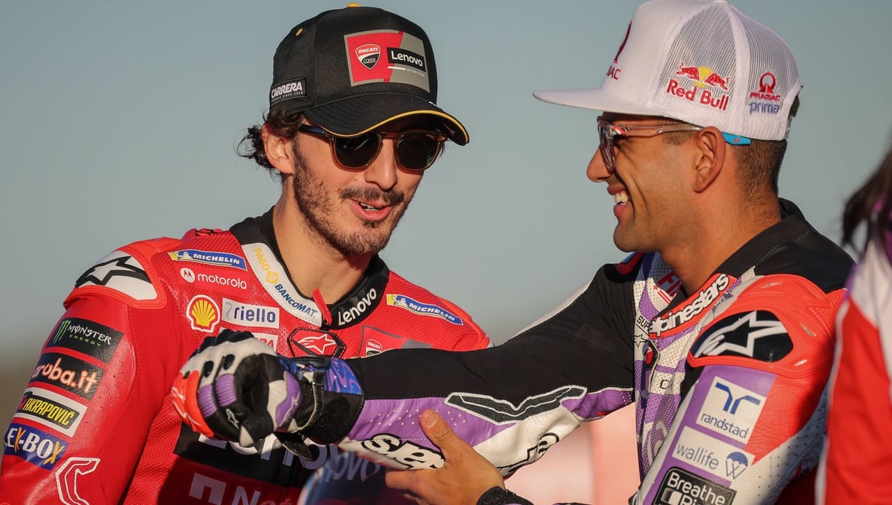 Bagnaia quiere acabar con Jorge Martín por la vía rápida