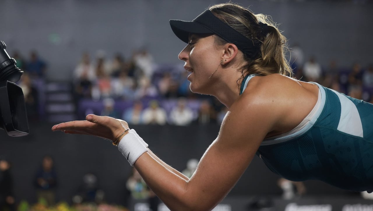 Paula Badosa y su polémica celebración en Mérida