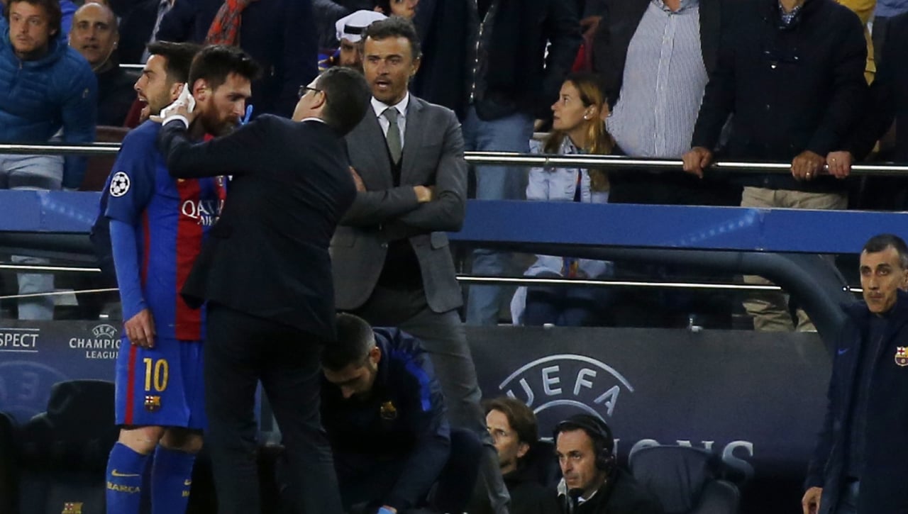 Luis Enrique no se corta con Messi y Argentina