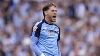 Remiro desvela la tecla que ha tocado Pellegrino Matarazzo y con la que no dio Sergio Francisco en la Real Sociedad: "Todos creemos en eso"