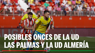 Alineaciones Las Palmas - Almería: Alineación posible de Las Palmas y Almería en el partido de hoy de LaLiga EA Sports