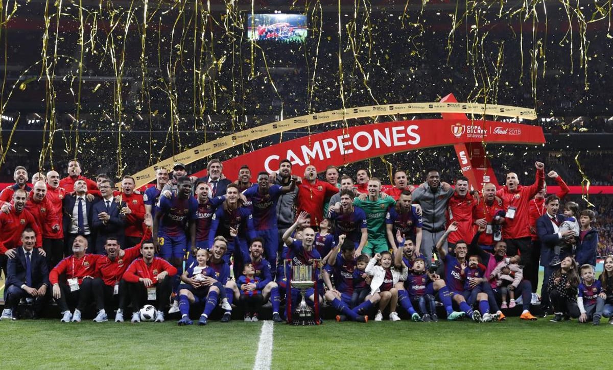 ¿Cuántas Copas del Rey tiene el Barcelona y el Real Madrid?