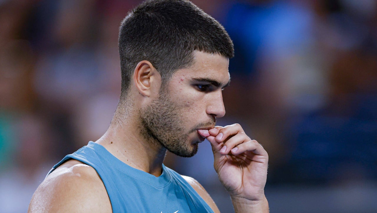 Peligra la continuidad de Carlos Alcaraz en Australia