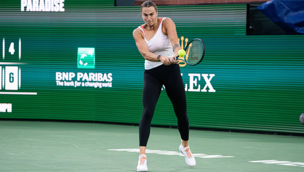 Aryna Sabalenka lanza un aviso y Coco Gauff vive una agonía en California