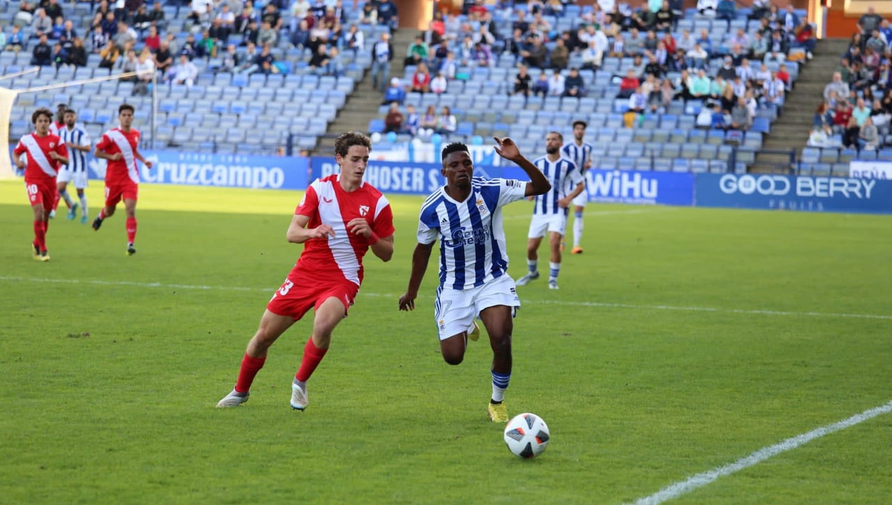 1-1: El Sevilla Atlético araña un empate para la esperanza en la visita al Recreativo