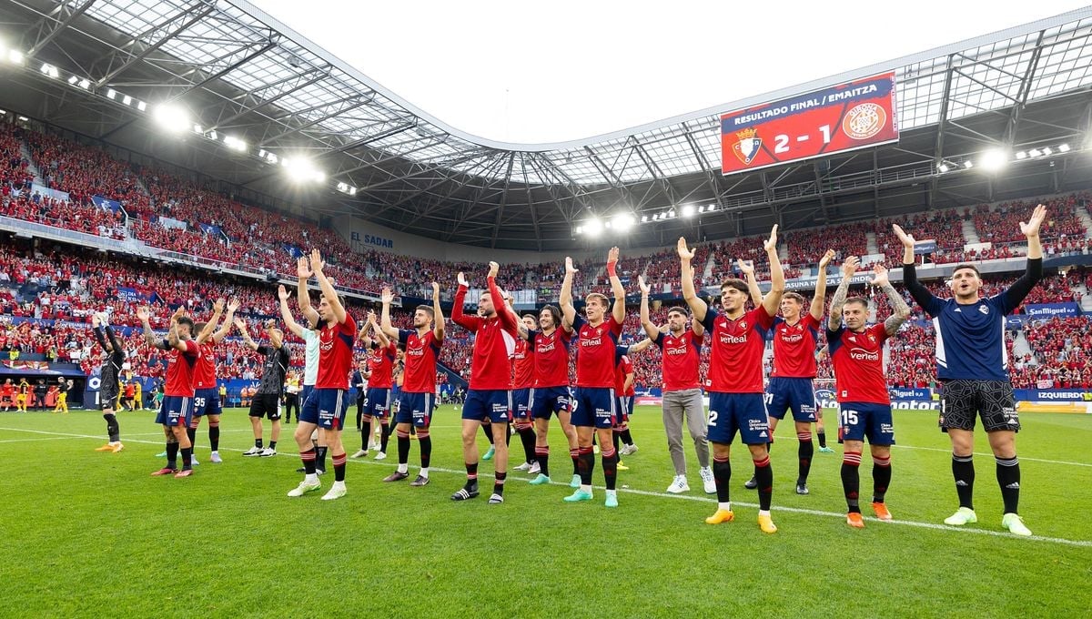 El último cambio obligado a Osasuna por la UEFA