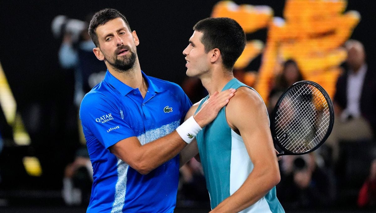 Djokovic ajusta cuentas con Carlos Alcaraz tras lo de Australia
