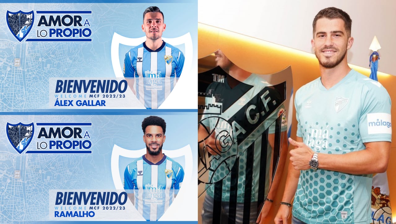 Día de fichajes en el Málaga: llegan Ramalho, Rubén Yáñez y Álex Gallar