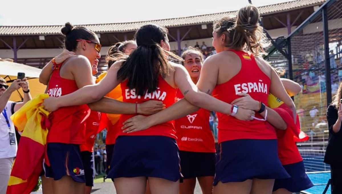 Doblete espectacular de España en el Europeo de Pádel