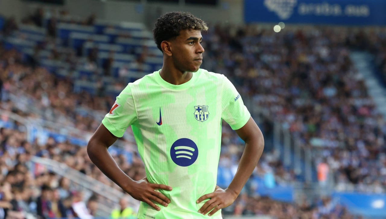 A Lamine Yamal se le borra la sonrisa