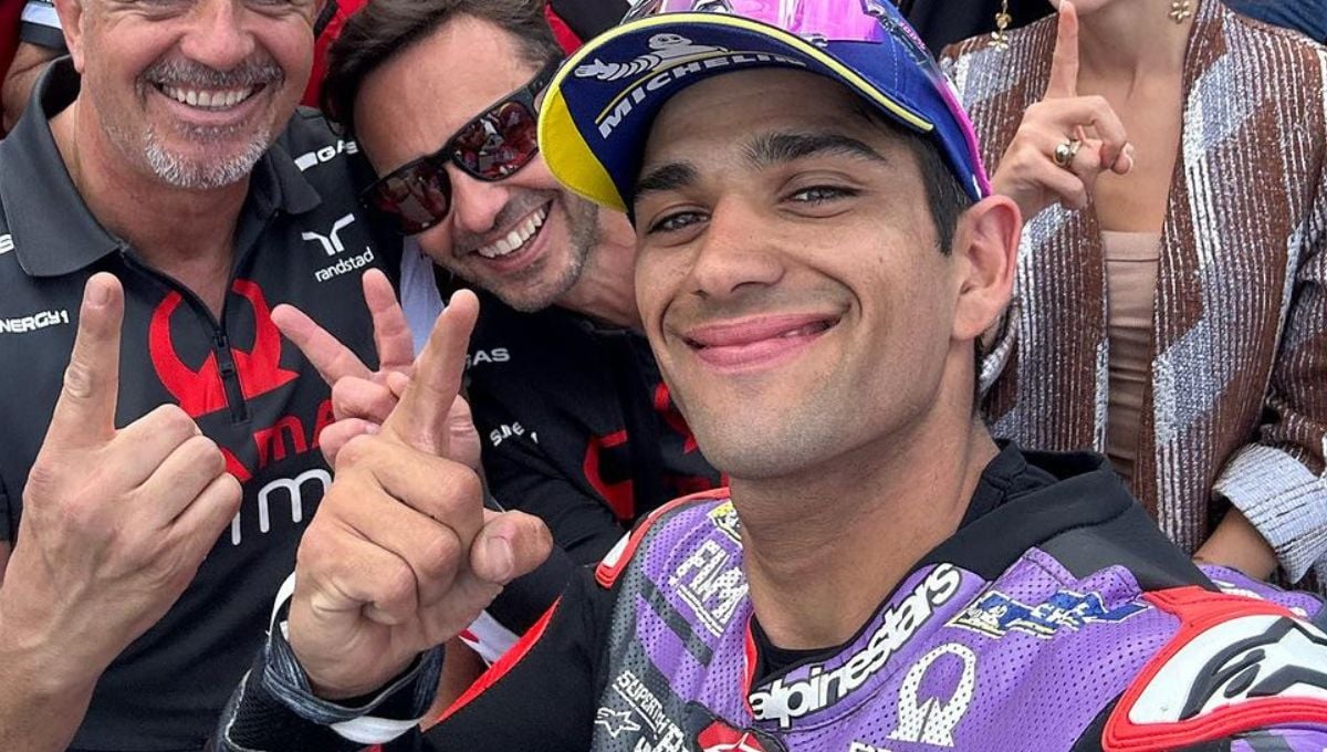 Marc Márquez lo vuelve a hacer y Jorge Martín saca el dedo