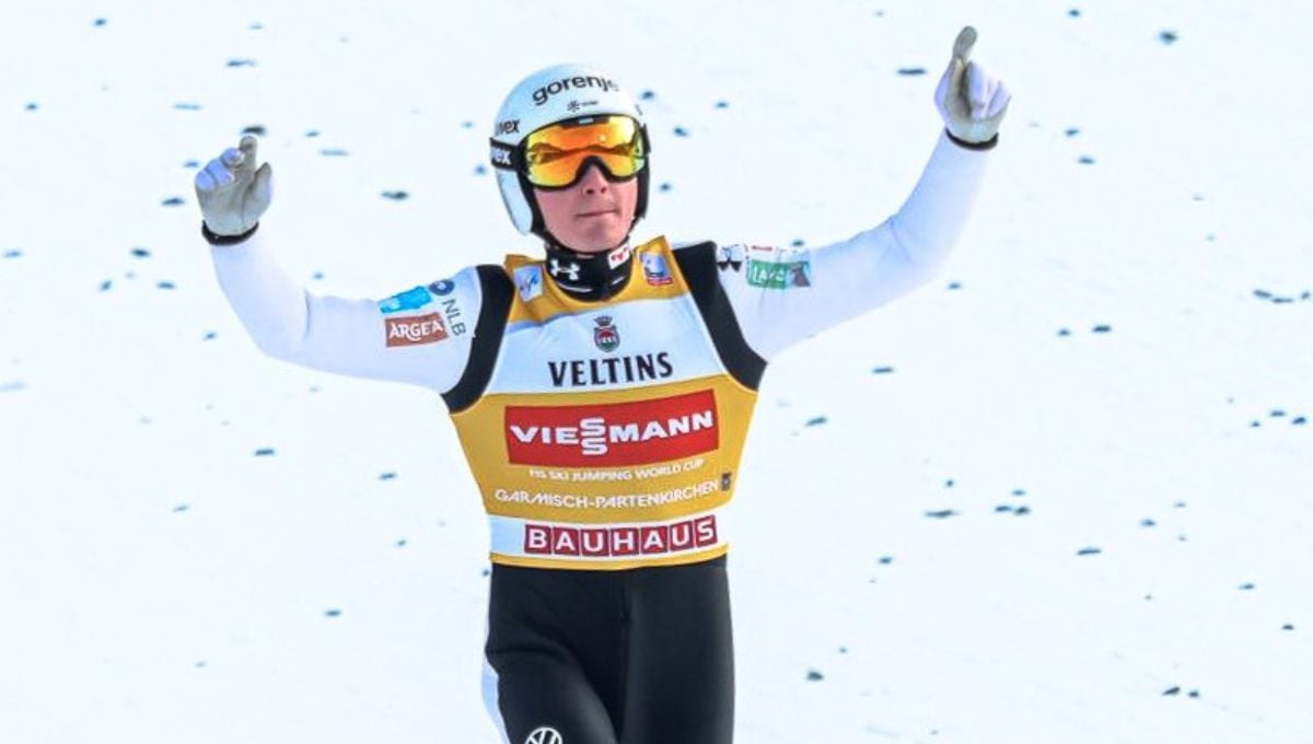 Domen Prevc tiraniza el Cuatro Trampolines con un nuevo triunfo en Garmisch-Partenkirchen