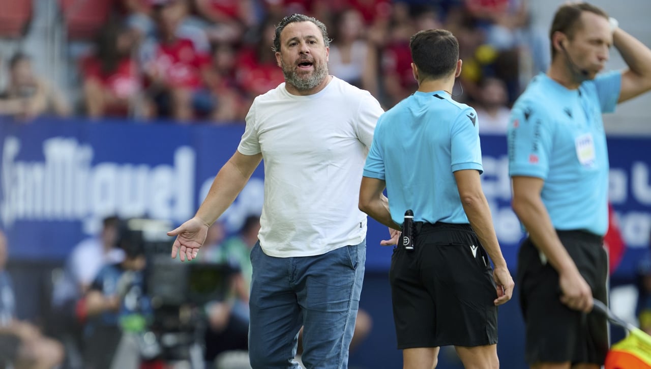 Sergio González lamenta la "oportunidad" perdida ante el Mallorca