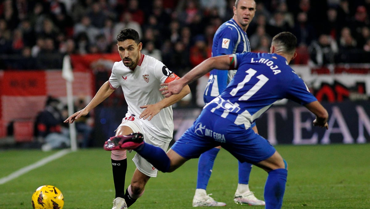 El enfado de Jesús Navas tras el Sevilla - Alavés: "No puede ser"