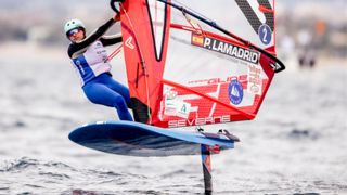 Pilar Lamadrid, windsurfista de élite: "Quiero ser una de las mejores regatistas del mundo"