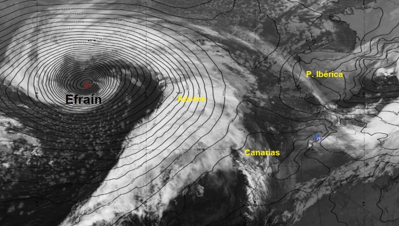 Alerta amarilla en 15 provincias, seis de ellas de Andalucía, por Efraín