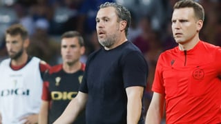 Sergio González lamenta lo ocurrido en Montjuic