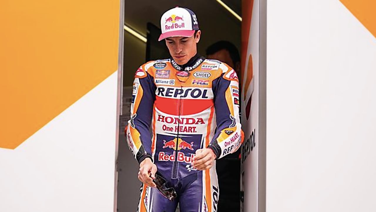 Marc Márquez toca fondo