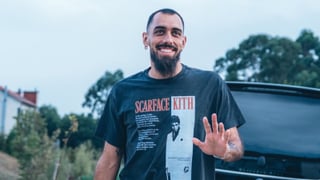 Borja Iglesias, a favor de las protestas contra Israel en la Vuelta ciclista a España