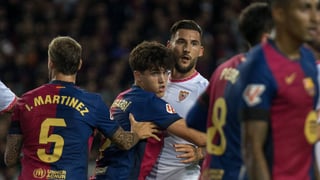 Lo que dijo Gudelj al árbitro del penalti antes de "perder la cabeza"