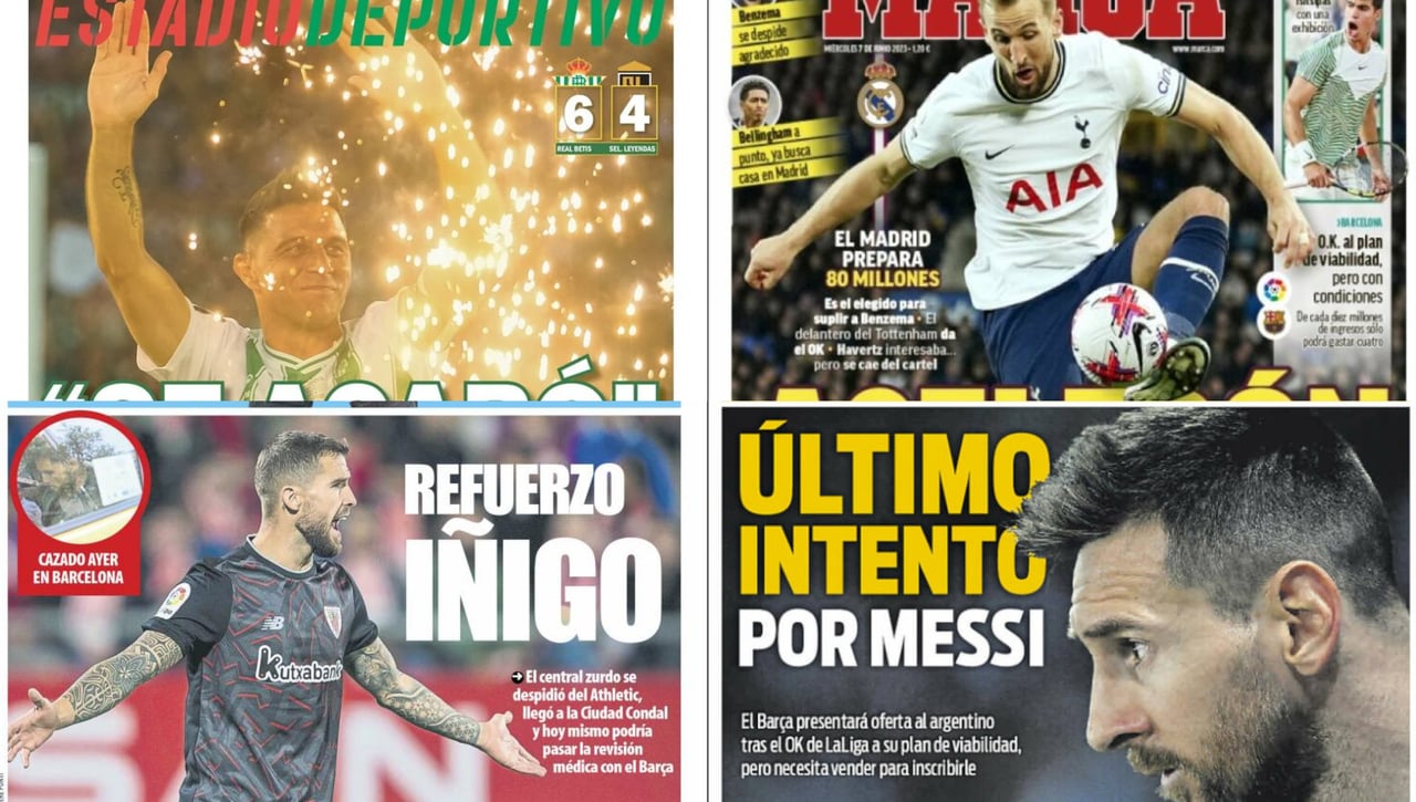 La despedida de Joaquín, el sustituto de Benzema y las cuentas por Messi...